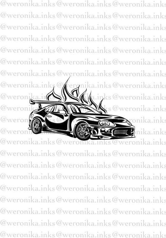 Flaming Supra
