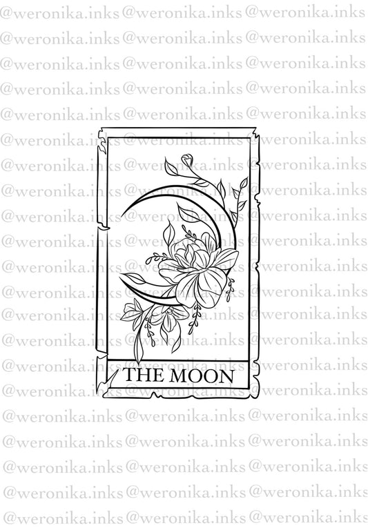 Tarot Moon Tattoo