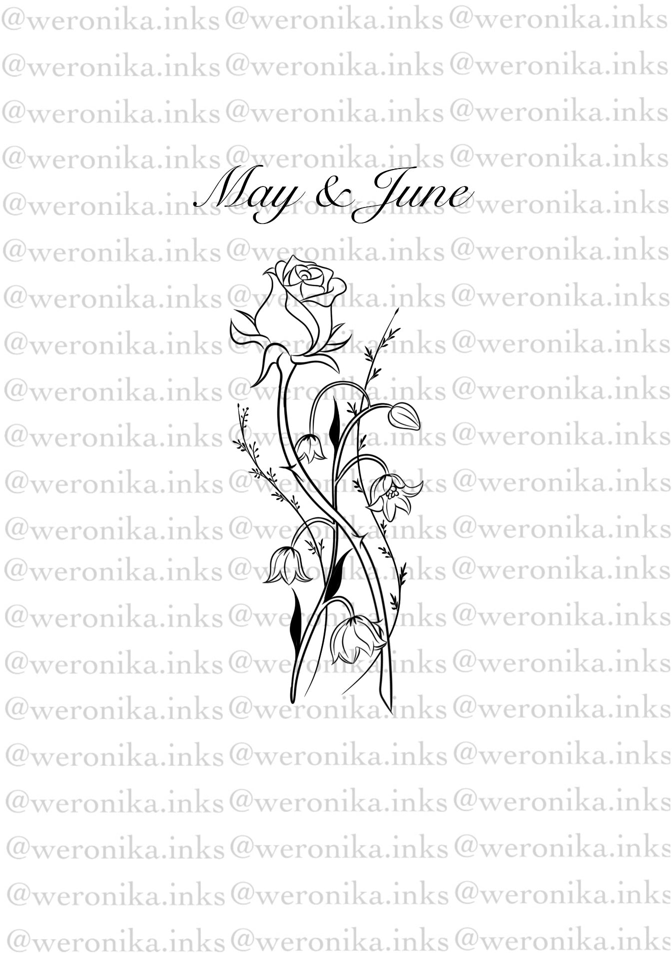 Birth Month Flowers, May & June